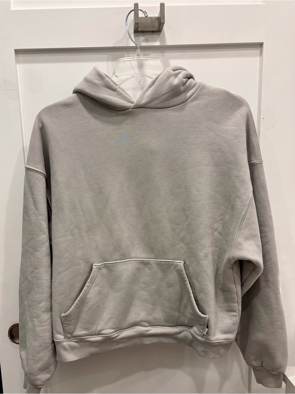 Akimbo Unisex 100% Organic Cotton Light Mineral Colored Pullover Hoodie